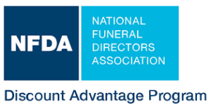 Logo for NFDA, National Funeral Directors Association
